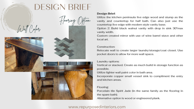 Lake House Design Brief