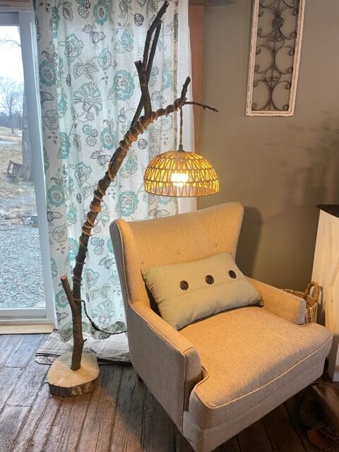 DIY home projects: floor lamp