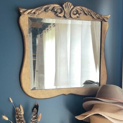 DIY home projects: vintage mirror