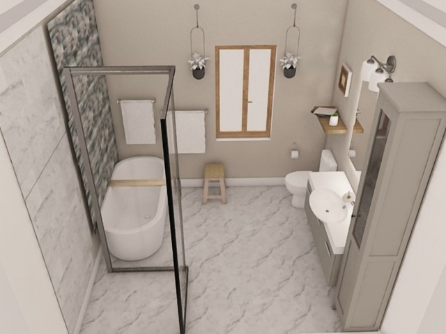 Bathroom e-design