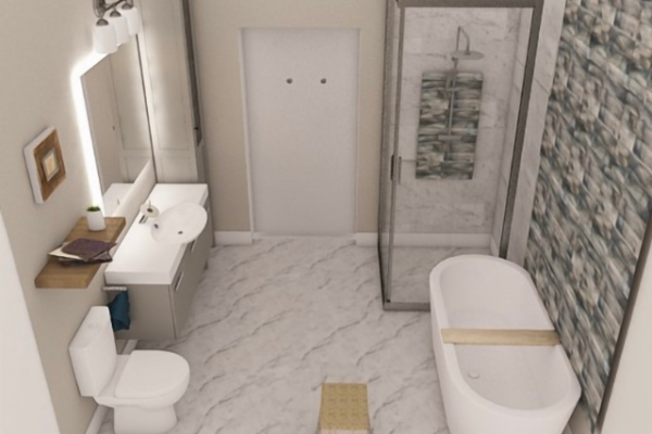 Bathroom e-design