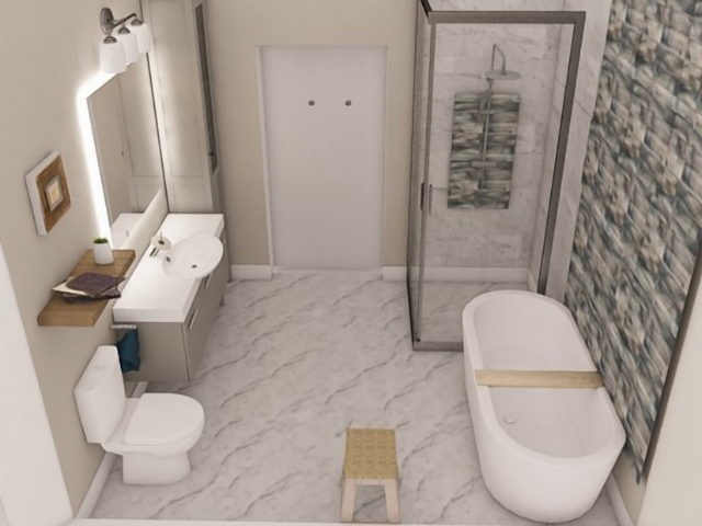 Bathroom e-design