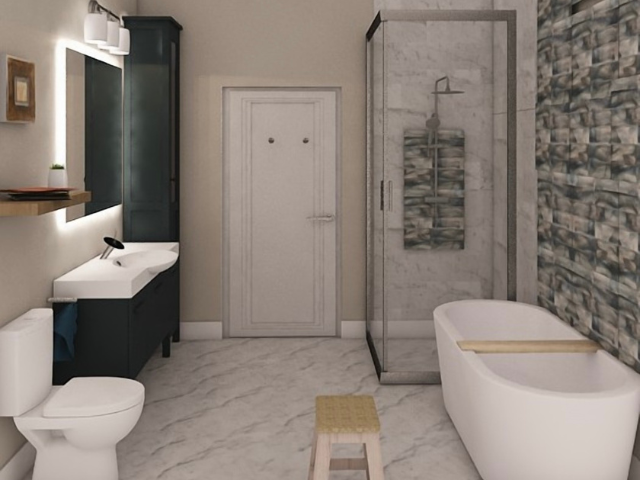 Bathroom e-design